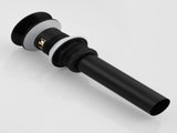 Brass Pop Up Sink Drainer with Overflow Bathroom Drain With Removable Strainer Basket Black 08890168