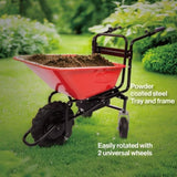 wheelbarrow electric Professional specs - this wheelbarrow uses an electric 24v 500w Brushless motor N727P171068R