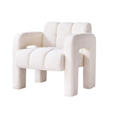 31.10" Wide Boucle Upholstered Accent Chair W579121034