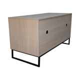 Modern Wooden Cat House with Scratching Mat - 47.64" x 21.46" x 25.98", 76.4 lbs W1412P271586