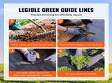 Weed Barrier 3x100ft Landscape Fabric 3.2oz Heavy Duty Geotextile Fabric Woven PP Weed Control Mat 63093247