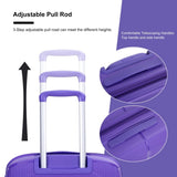 Expandable Hardshell Suitcase Double Spinner Wheels PP Luggage Sets Lightweight Durable Suitcase W284113623