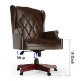 ZNTS 330LBS Executive Office Chair, Ergonomic Design High Back Reclining Comfortable Desk Chair - Brown W1550115019