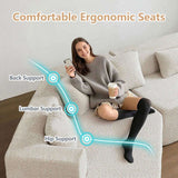127.5'' Modern Minimalist Sofa With Deep Seat,No Assembly Needed 81311529