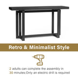 Modern Wood Entryway Console Table Sofa Table, Long Entryway Table for Hallway 59069358