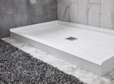 Glasstone shower base SMC solid white finish 3636 W2122P213450