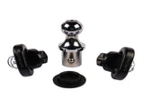 Gooseneck Trailer Hitch Ball & Safety Chain Kit for Ram 2500 3500 Puck 60618 82213632 82216057AA 73547980