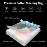 Kamperbox Camping Sleeping Bag Outdoor Camping 3 Season Sleeping Bag Camping & Only send USPS 28542990
