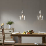 Auburn Bell Shaped Glass Pendant B03597665