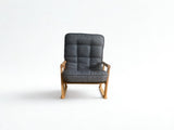 Modern adjustable lounge chair, with adjustable seat height and three-level lumbar angle adjustment, W244P459660