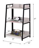 Wendral Natural & Black Finish Bookshelf B2726P285842