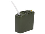 20L Standard Cold-rolled Plate Petrol Diesel Can Gasoline Bucket with Oil Pipe Army Green 86800077
