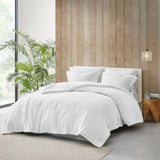 King/Cal King Plush to Sherpa Comforter Set B035100015