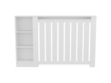 Risk Radiator Cover with Storage, Space,Saving Design,White. B128P343768