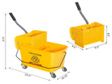 Cleaning bucket with wheels 53876500