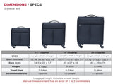 Oxford cloth suitcase black W2710P242521