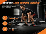7.2FT Olympic Barbell, 2000LBS Weight Capacity No.45 Steel Weight Lifting Bar with Volcano Deep 85678995
