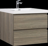 30" Floating Bathroom Vanity with Sink, Modern Wall-Mounted Bathroom Storage Vanity Cabinet with W1573P152697