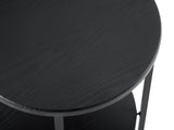 Small round side table,2 tiers farmhouse end table,accent tables for small spaces,night stands for 98844495