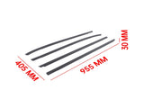 4Pcs Outside Door Weatherstrip Belt LH & RH Fit for Hyundai Tucson 09-17 832202S000 16035346