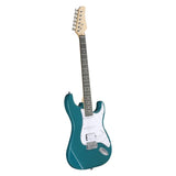 KST Stylish H-S-S Pickup Electric Guitar Kit with 5W AMP Bag Guitar Strap Strings Lake Blue 18724091