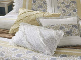 9 Piece Cotton Percale Comforter Set Yellow Cal King B03597198