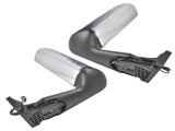 2Pcs Front Left and Right Chrome Power View Door Mirror with Turn Signal Light Fits for 56275757