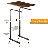 C Side Table Laptop Table Small Slim Snack Side Table for Couch Bed Sofa for Small Spaces Living 30143670