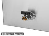 110V 1200W 3L*6 Stainless Steel Small Six Plates Heating Food Warming Soup Pool Silver 47456764