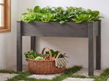 Bed - Cedar Planter with Non-Woven Liner, Bottom Drainage, 30-Inch Height, 48 x 24 x 30 in Sizes for 98553321