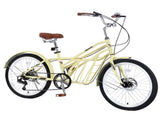 6 Speed, Steel Frame, Multiple Colors 24 Inch Bike,Commuter Bike for Adults W1019P352641