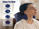 4D Deep Shiatsu Kneading Massager - 6 Nodes, 2 Heating Levels, 3 Intensities - Cordless with Auto 81604691