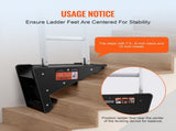 Ladder Leveler, KH-L03, 380lbs Capacity PP Ladder Stabilizer, Stair Ladder Leveling Tool 87933145