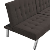 WOOD FRAME, STAINLESS LEG, FUTON, SOFA BED Espresso W2297P283330