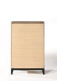 Weathered Grey 5-Drawer Chest B062P209052