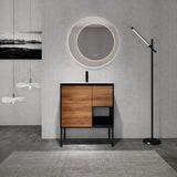 30 inch Freestanding Bathroom Vanity With Gel Sink, Soft Closing Door and 2/3 Soft Closing Drawers W999102639