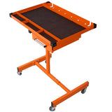 Adjustable Tear Down Work Table with Drawer for Garages, Repair Shops, and DIY, Portable, 2.5" W465P190256