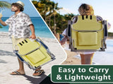 63*65*82cm Short Oxford Cloth Silver White Aluminum Tube Bearing 100kg Beach Chair Yellow 14794993
