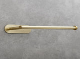 Stainless Steel Towel Holder Adhesive Lengthen Toilet Paper Holder for 2 Roll Papers, Brushed Gold 77105360