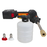 653PSI Cordless Pressure Washer, High Pressure Car Washer Cleaner, Electric Sprayer Water Gun, with 16381921