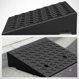 ZNTS 2pcs Car Ramps,Non-Slip Portable Ramps for Wheelchairs,Rise Channel Doorway Ramp Threshold Ramps for 85475968