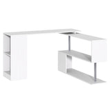 Computer Desk L-Shaped-White 50522622