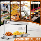 HT-36H US Standard 110V 1000W Food Warmer Silver Stainless Steel Dual-Mode 22342841
