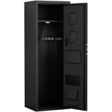 ZNTS Heavey Duty,Large Size 5-8 Gun,Black Gun Cabinet with Electronic Password Keypad Lock,Unassembled W1779P163502