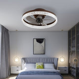 ZNTS Ceiling Fans with Lights, Minimalist Ring Led Chandelier Fan with Remote Control Modern Ceiling Lamp W1340121803