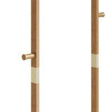 ZNTS Coat Racks solid wood hanger 23.6* 11*64.1in Solid environmental protection easy to assemble W2987P225474