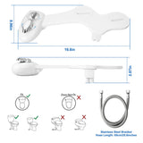 2-Mode Bidet for Toilet, Bidet Wash & Gentle Female Wash Nozzles , 59840204