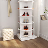 ZNTS 360 Rotating shoe cabinet 6 layers 54136929