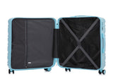 3 in 1 20"/24"/28" 3 pcs/set in ABS Spinner Wheel Luggage, Carry on Suitcase, Matching Color, 24388284
