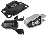 3X Motor Mounts Engine Mount Kit A5603 A5606 A5710 Replacement for 2013-20 Ford Fusion 2.5L 48334987